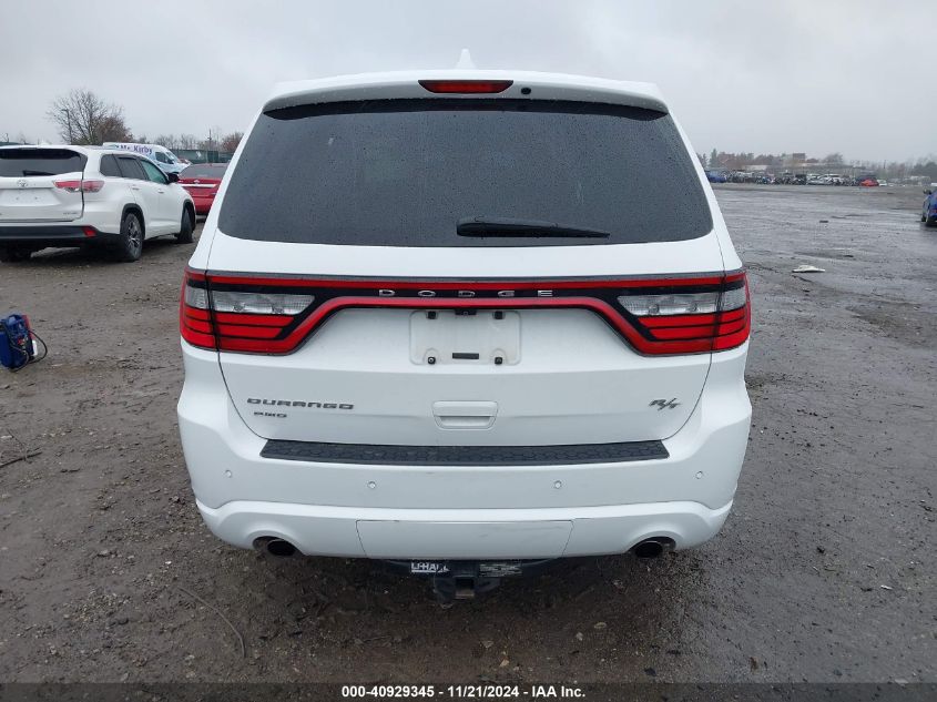 2016 Dodge Durango R/T VIN: 1C4SDJCT6GC385548 Lot: 40929345