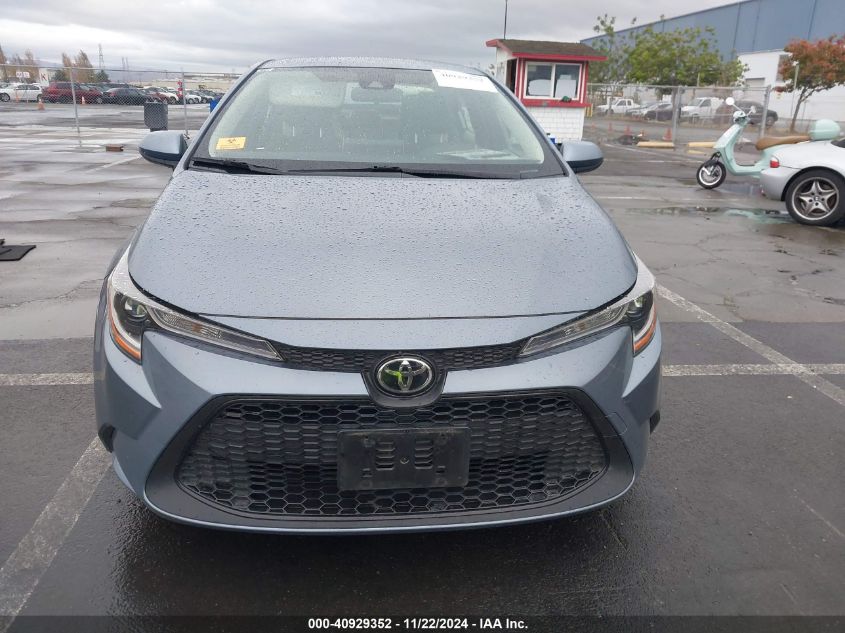 2021 Toyota Corolla Le VIN: JTDEPMAE1MJ142585 Lot: 40929352