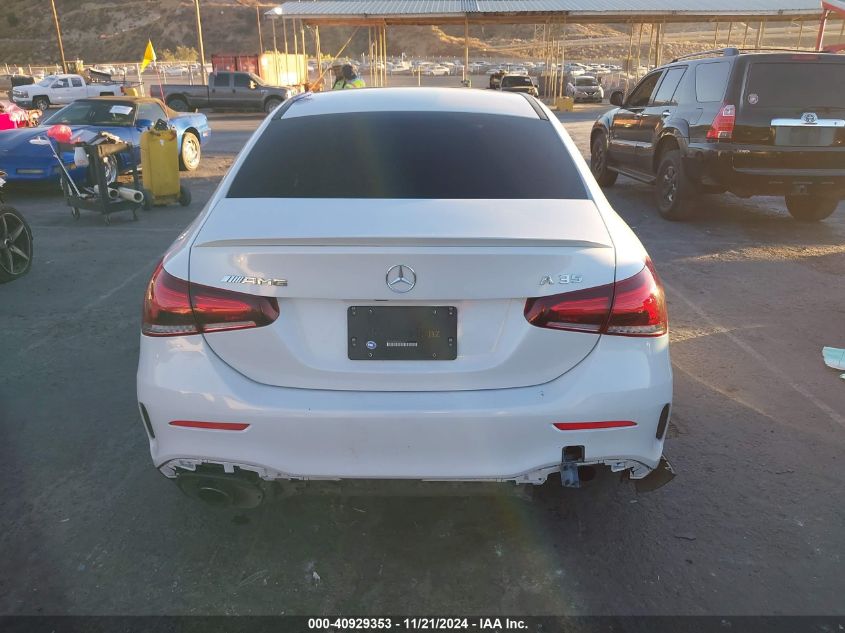 2021 Mercedes-Benz Amg A 35 4Matic VIN: W1K3G5BB0MJ304407 Lot: 40929353