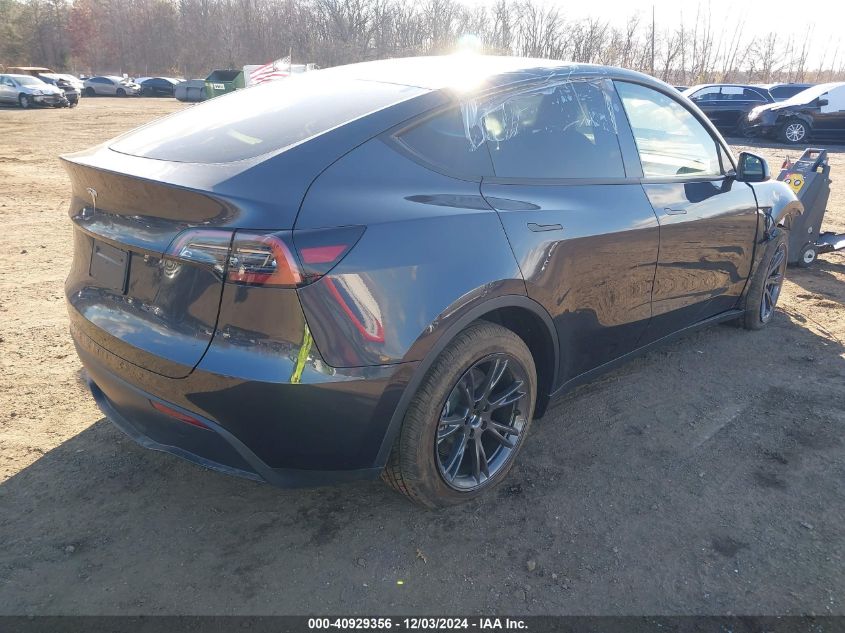 2024 TESLA MODEL Y LONG RANGE DUAL MOTOR ALL-WHEEL DRIVE/RWD - 7SAYGDED1RF184139