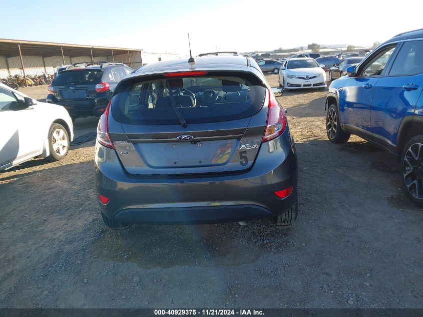 2019 Ford Fiesta Se VIN: 3FADP4EJ6KM101796 Lot: 40929375