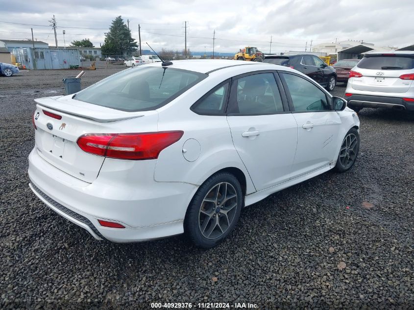 2016 FORD FOCUS SE - 1FADP3F28GL329275