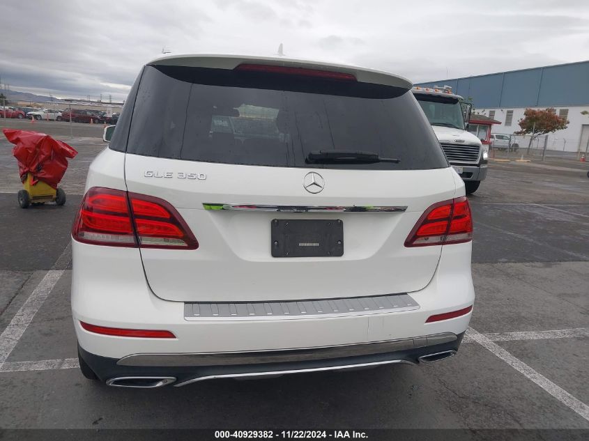 2018 Mercedes-Benz Gle 350 VIN: 4JGDA5JB4JB018742 Lot: 40929382