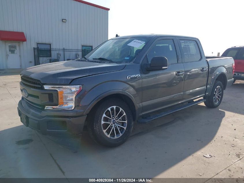 VIN 1FTEW1C53KKC68159 2019 Ford F-150, Xlt no.2