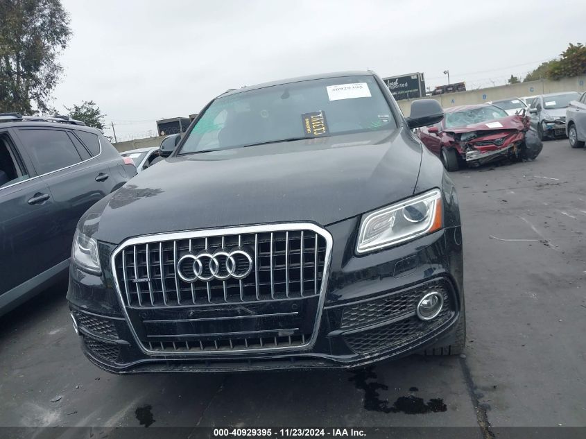 2017 Audi Q5 3.0T Premium Plus VIN: WA1D7AFP5HA038234 Lot: 40929395