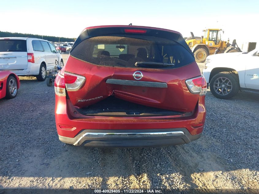 2013 Nissan Pathfinder S VIN: 5N1AR2MN5DC676326 Lot: 40929405