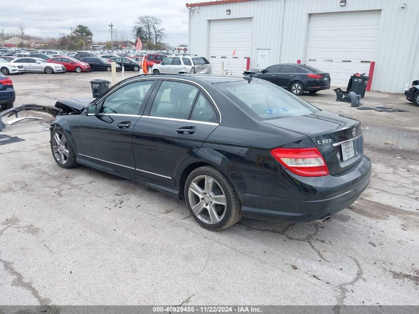 2011 Mercedes-Benz C 300 Luxury 4Matic/Sport 4Matic VIN: WDDGF8BB1BR179633 Lot: 40929455