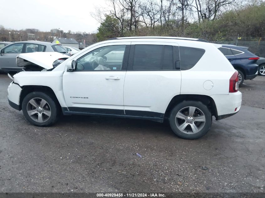 2017 Jeep Compass High Altitude 4X4 VIN: 1C4NJDEB3HD107438 Lot: 40929458