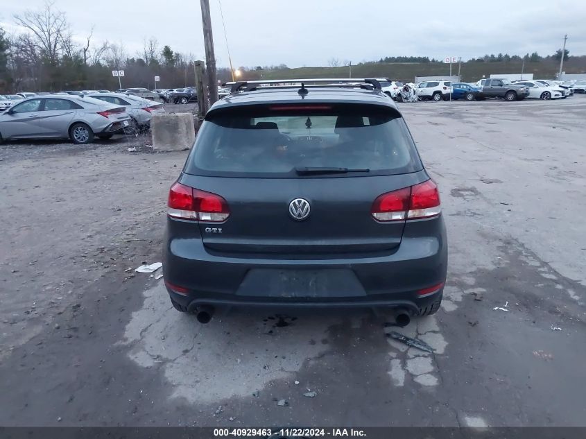 2013 Volkswagen Gti Wolfsburg Edition VIN: WVWGV7AJ2DW127903 Lot: 40929463