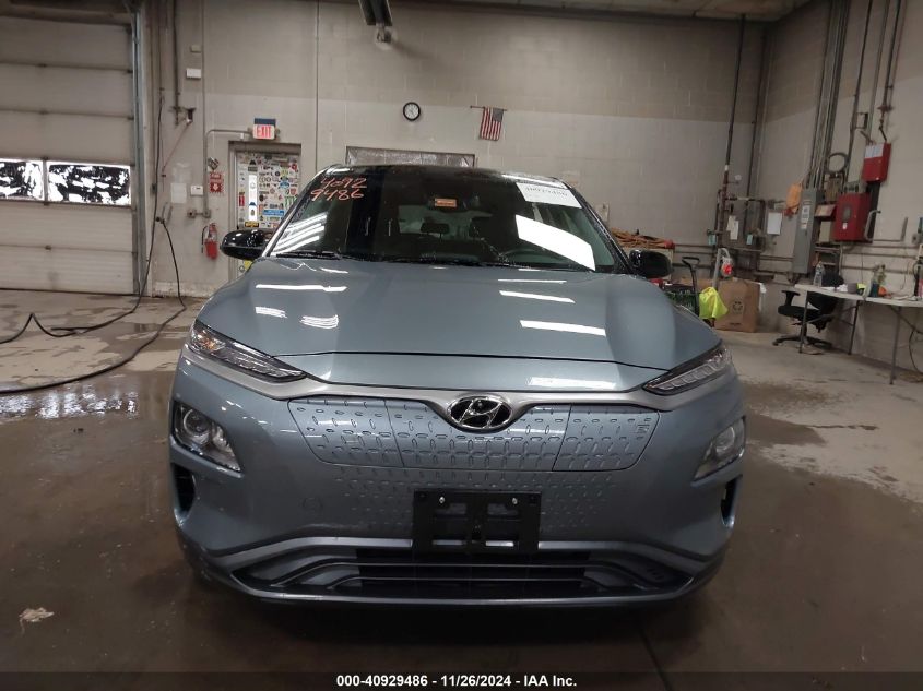 2019 Hyundai Kona Ev Sel VIN: KM8K23AG1KU031264 Lot: 40929486