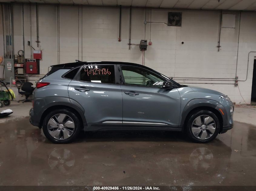 2019 Hyundai Kona Ev Sel VIN: KM8K23AG1KU031264 Lot: 40929486