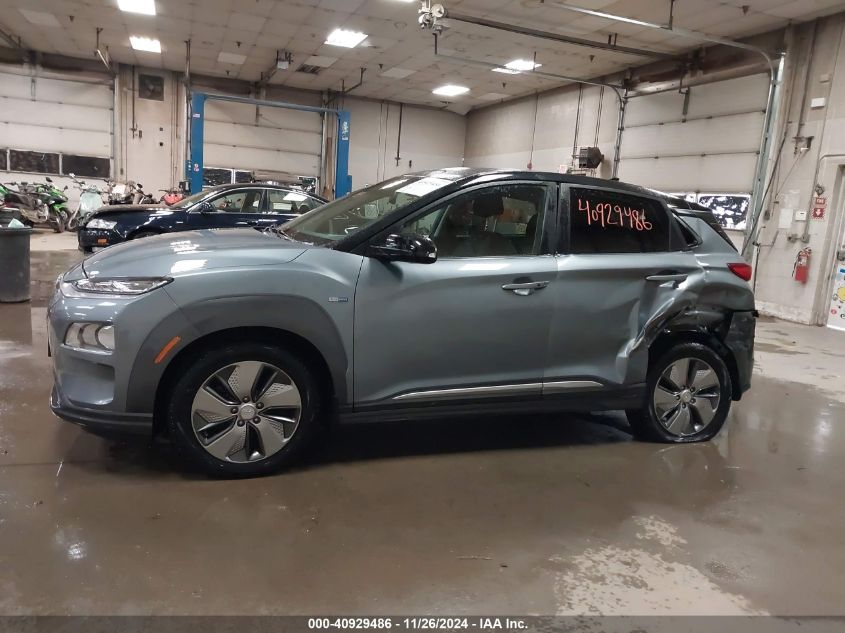 2019 Hyundai Kona Ev Sel VIN: KM8K23AG1KU031264 Lot: 40929486