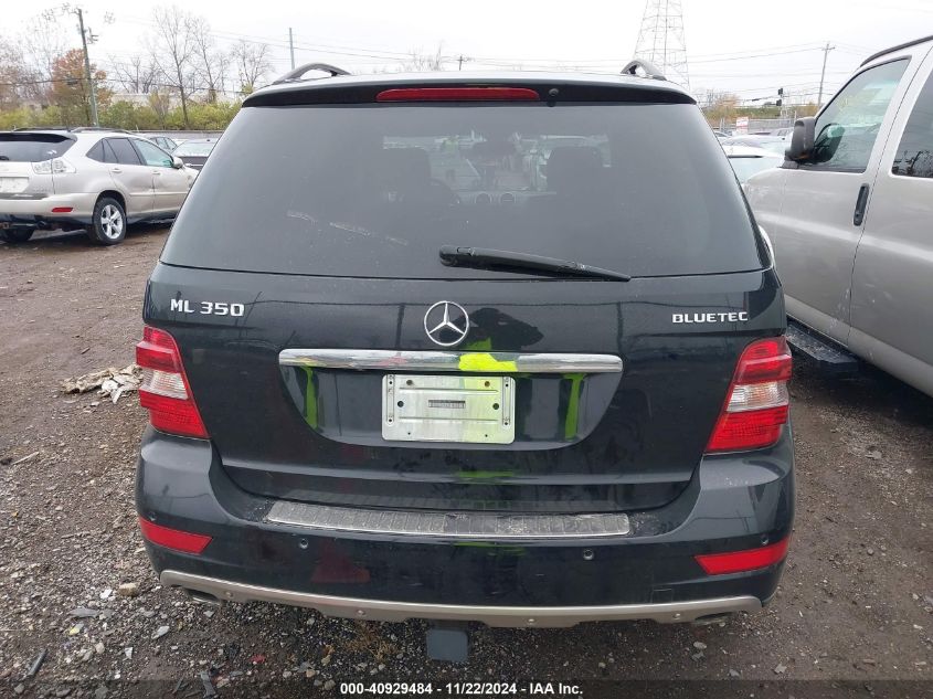 2010 Mercedes-Benz Ml 350 Bluetec 4Matic VIN: 4JGBB2FBXAA587435 Lot: 40929484