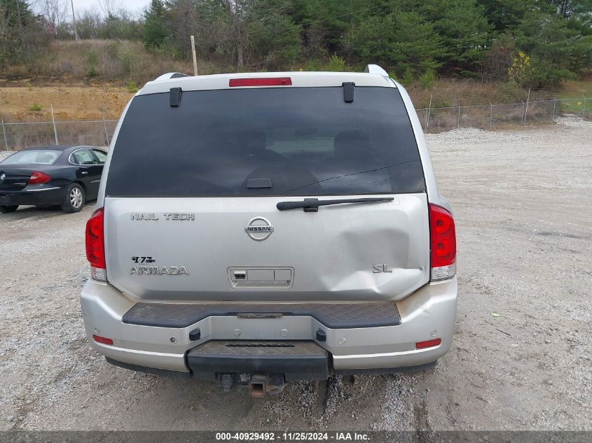 2015 Nissan Armada Sv/Sl/Platinum VIN: 5N1AA0NC7FN623241 Lot: 40929492