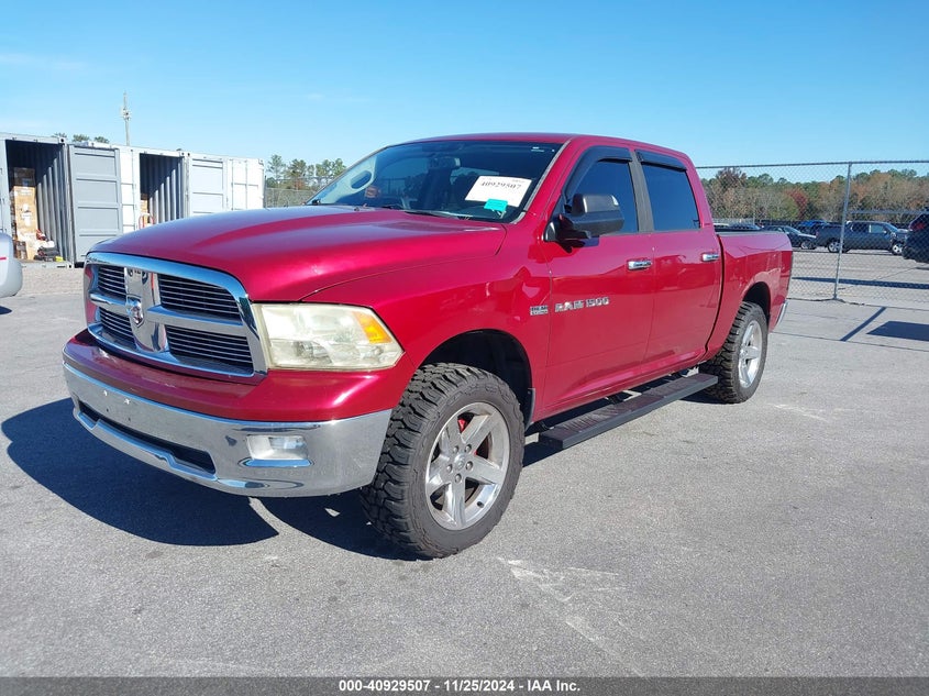 Vin: 1c6rd7lt6cs140404, lot: 41419229, ram 1500 slt 20122