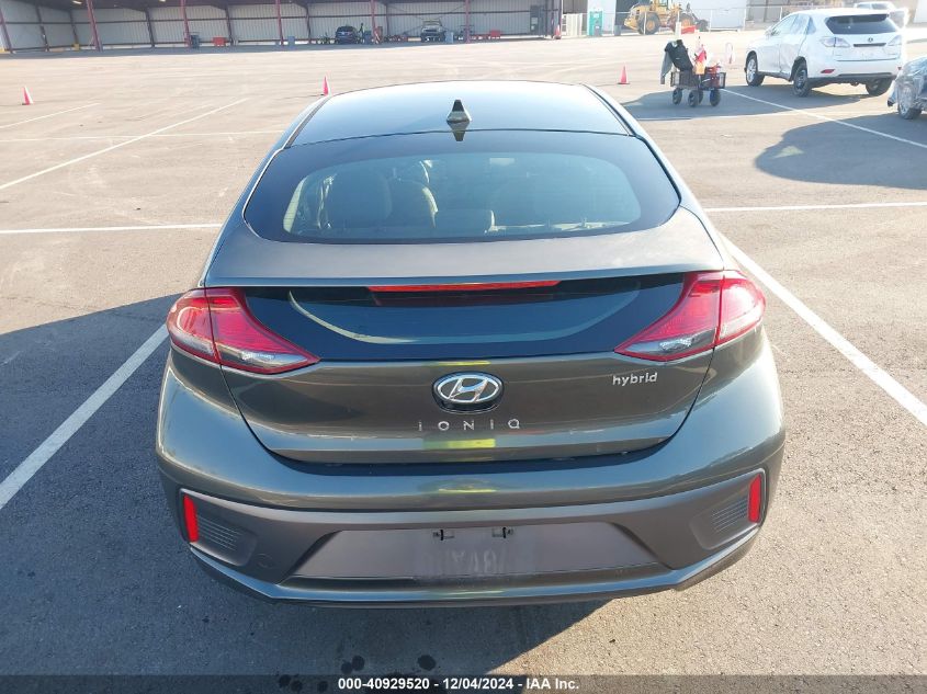 2020 Hyundai Ioniq Hybrid Se VIN: KMHC75LC6LU235541 Lot: 40929520