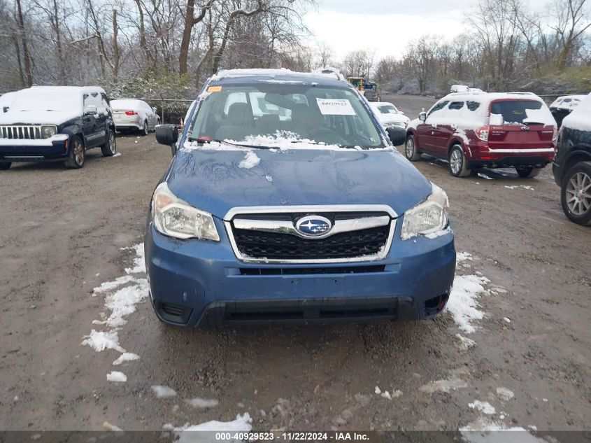 2015 Subaru Forester 2.5I VIN: JF2SJABC1FH460217 Lot: 40929523