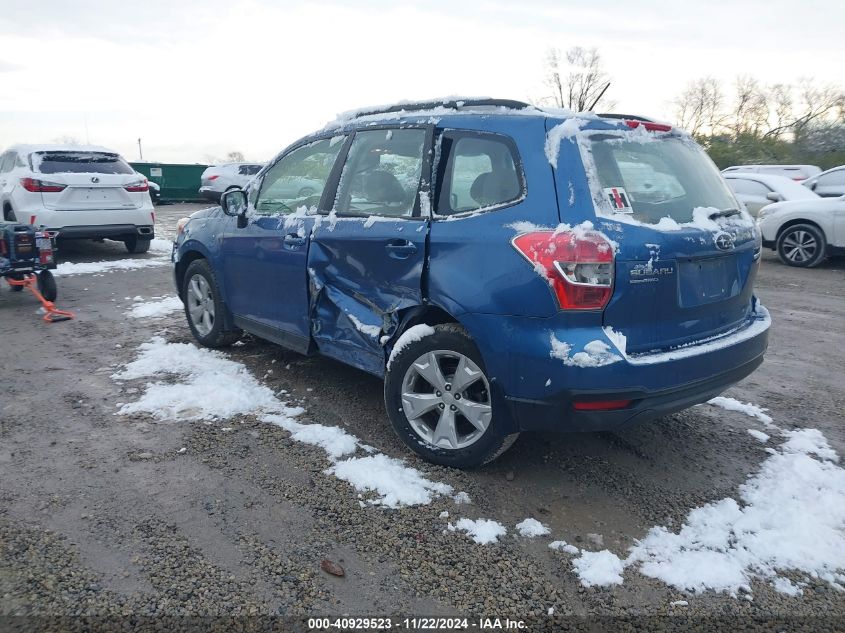 2015 Subaru Forester 2.5I VIN: JF2SJABC1FH460217 Lot: 40929523