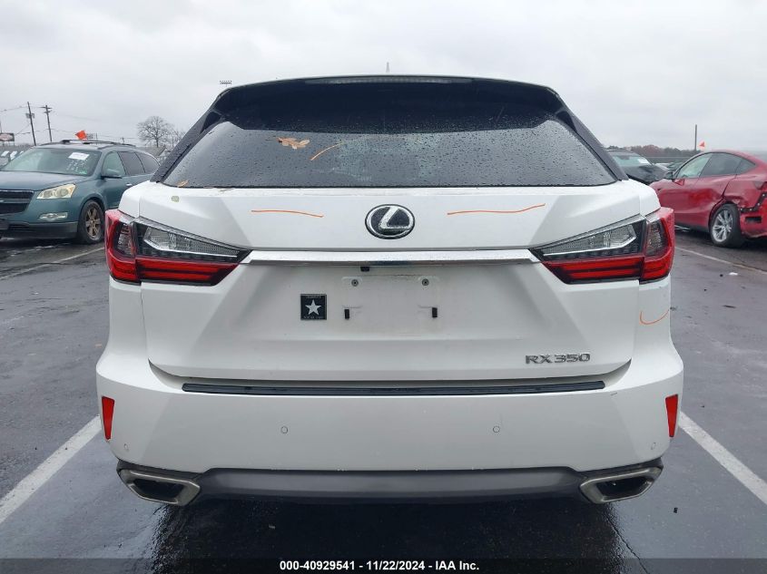 2017 Lexus Rx 350 VIN: JTJBZMCA1H2030048 Lot: 40929541