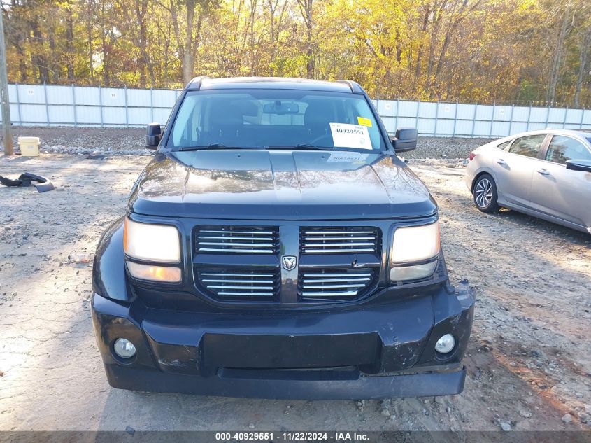 2011 Dodge Nitro Heat VIN: 1D4PT4GX7BW606530 Lot: 40929551