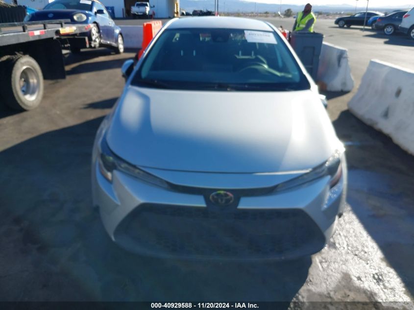 2021 Toyota Corolla Le VIN: 5YFEPMAEXMP246343 Lot: 40929588