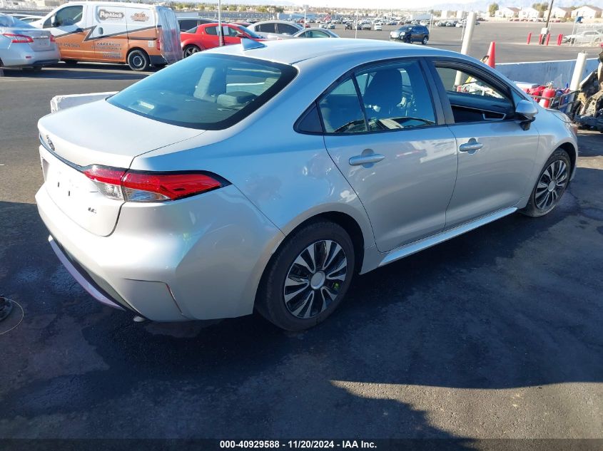 2021 Toyota Corolla Le VIN: 5YFEPMAEXMP246343 Lot: 40929588