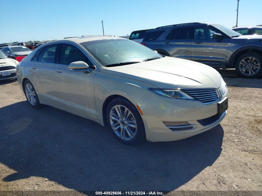 2014 Lincoln Mkz Hybrid VIN: 3LN6L2LU1ER833868 Lot: 40929606