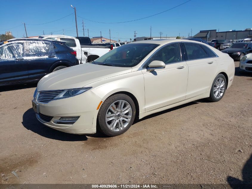 2014 Lincoln Mkz Hybrid VIN: 3LN6L2LU1ER833868 Lot: 40929606