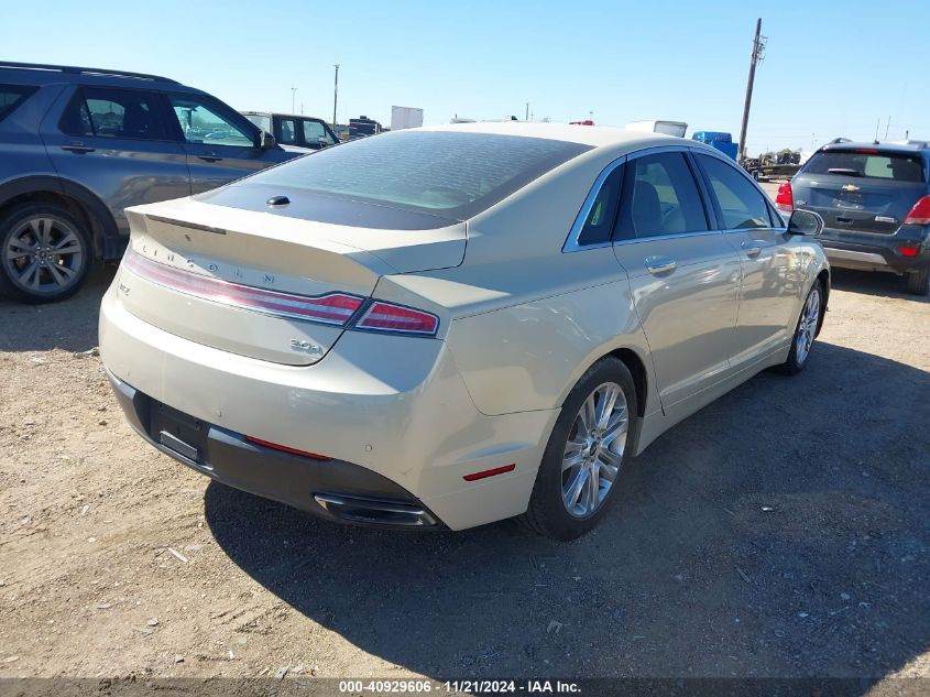 2014 Lincoln Mkz Hybrid VIN: 3LN6L2LU1ER833868 Lot: 40929606