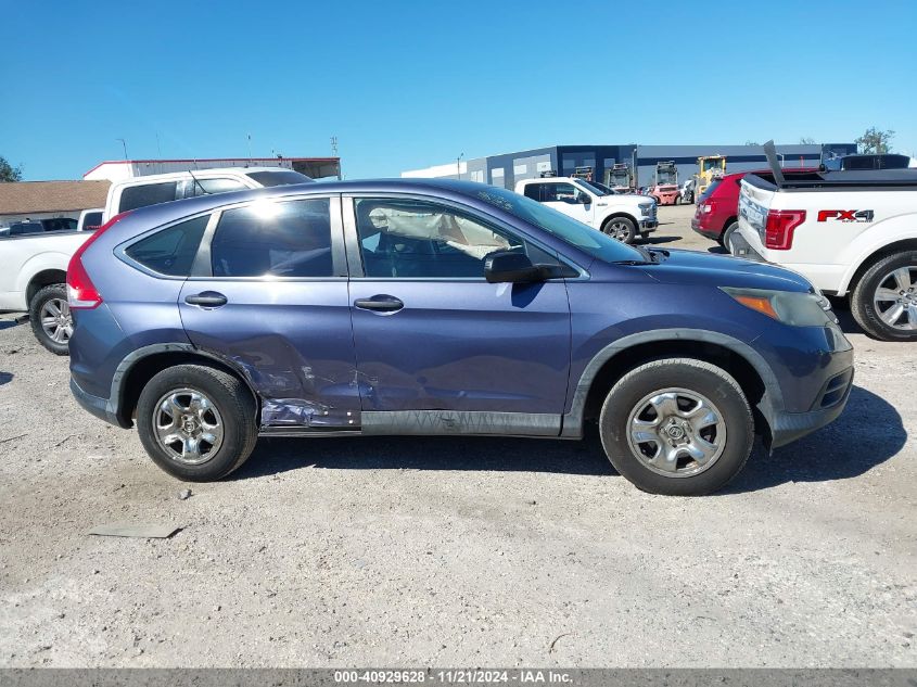 2013 Honda Cr-V Lx VIN: 3CZRM3H35DG708591 Lot: 40929628