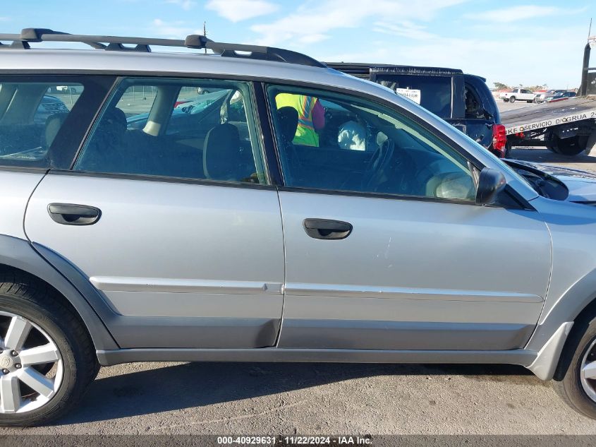 2007 Subaru Outback 2.5I VIN: 4S4BP61C277325908 Lot: 40929631