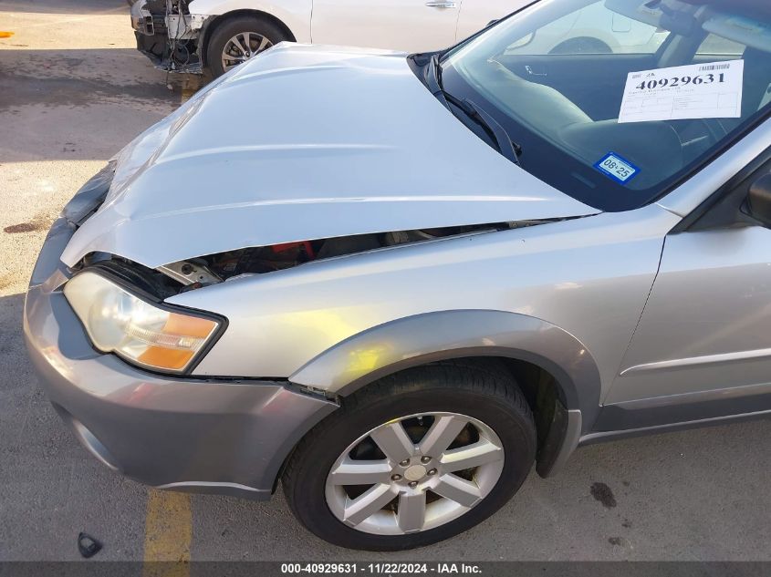 2007 Subaru Outback 2.5I VIN: 4S4BP61C277325908 Lot: 40929631