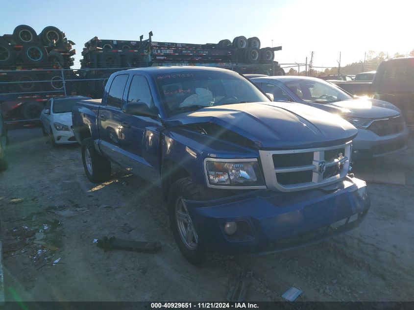 2010 Dodge Dakota Bighorn/Lonestar VIN: 1D7CW3GP5AS130870 Lot: 40929651