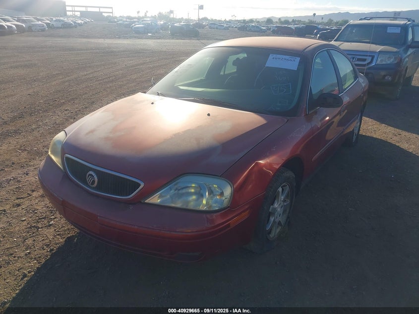 1MEFM53UX1G639973 2001 MERCURY SABLE photo no. 2