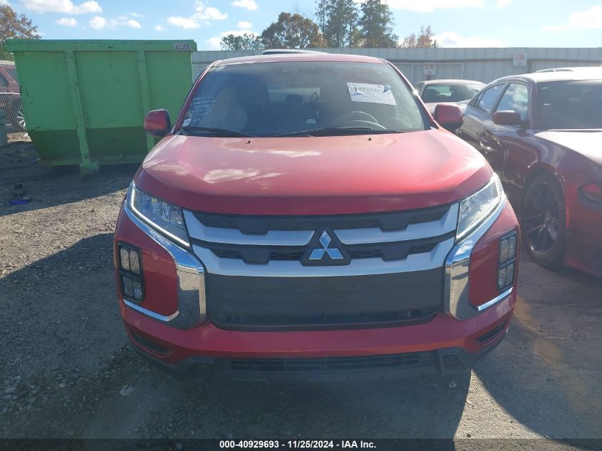 2021 Mitsubishi Outlander Sport Es/Le/Be/Se VIN: JA4ARUAU2MU020875 Lot: 40929693