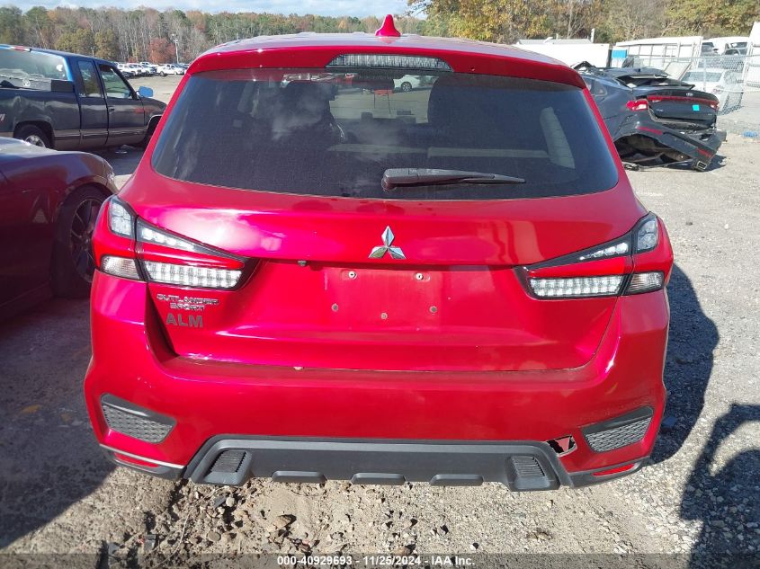 2021 Mitsubishi Outlander Sport Es/Le/Be/Se VIN: JA4ARUAU2MU020875 Lot: 40929693