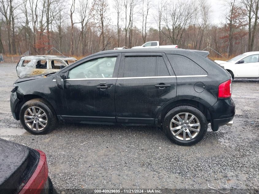 2013 Ford Edge Limited VIN: 2FMDK4KC8DBA17512 Lot: 40929695