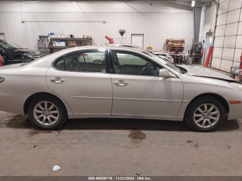 2003 Lexus Es 300 VIN: JTHBF30G530105903 Lot: 40929719