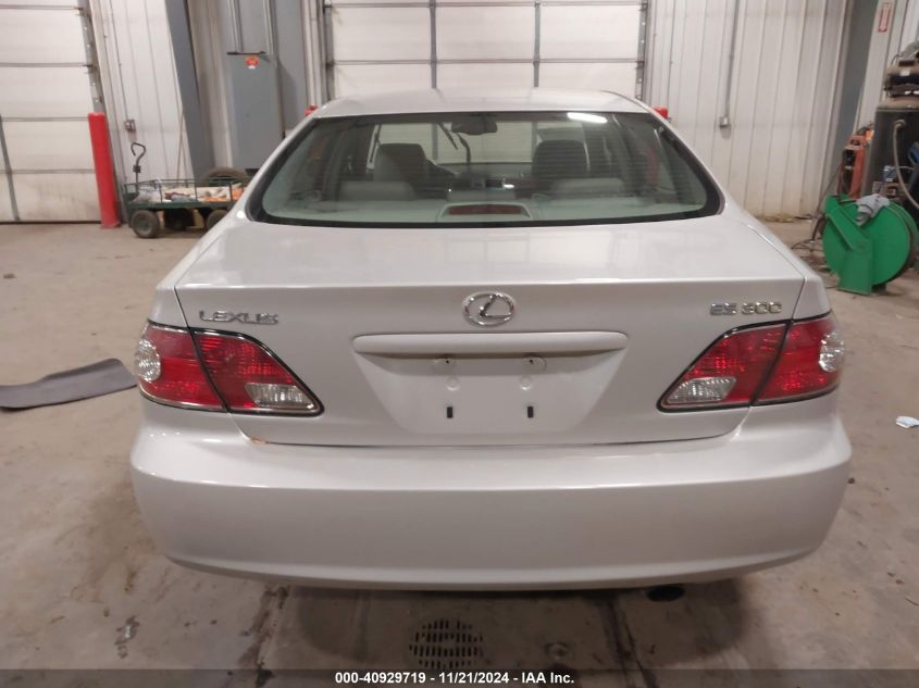 2003 Lexus Es 300 VIN: JTHBF30G530105903 Lot: 40929719