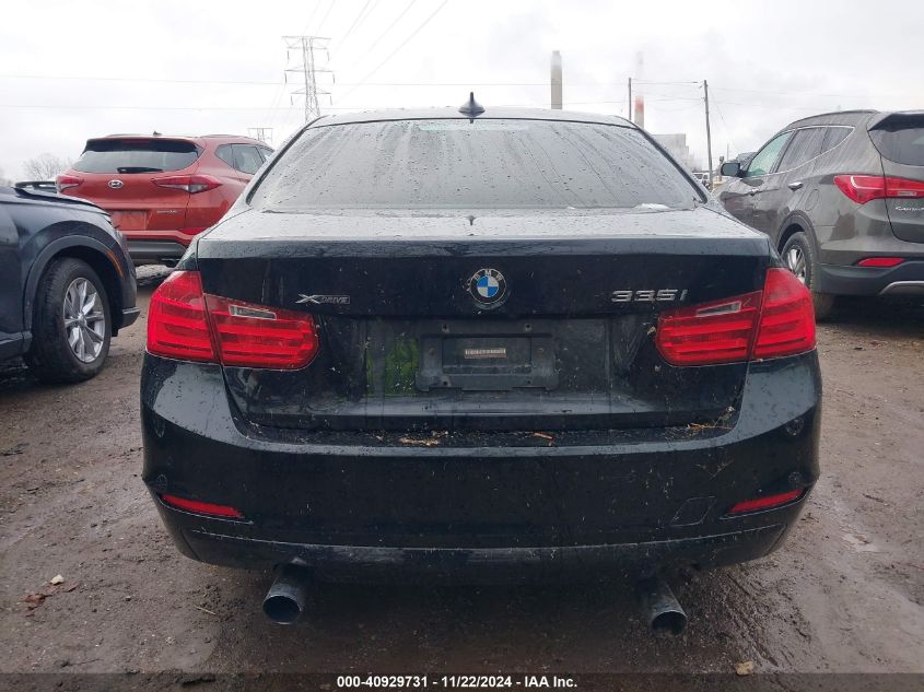 2014 BMW 335I xDrive VIN: WBA3B9G51ENR91391 Lot: 40929731