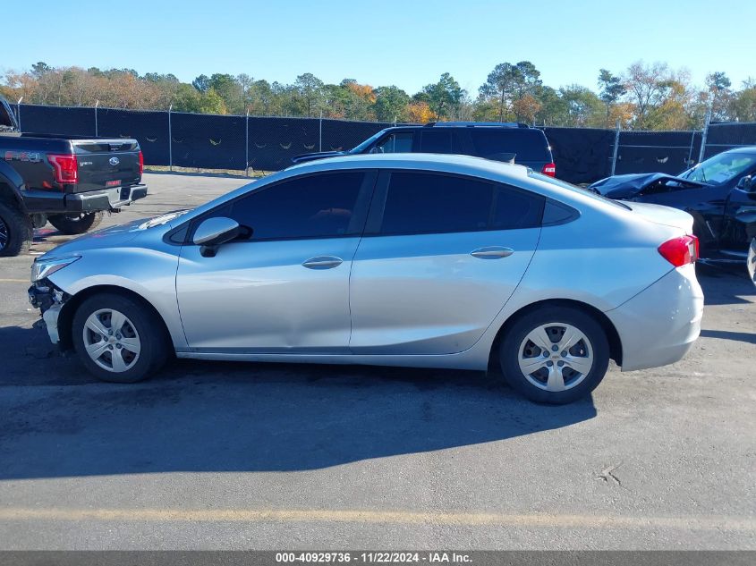 2017 Chevrolet Cruze Ls Auto VIN: 1G1BC5SM2H7253412 Lot: 40929736