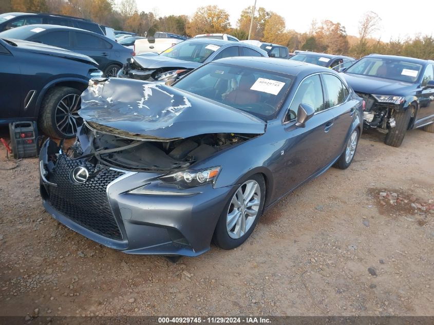 VIN JTHBF1D2XF5047961 2015 Lexus IS, 250 no.2