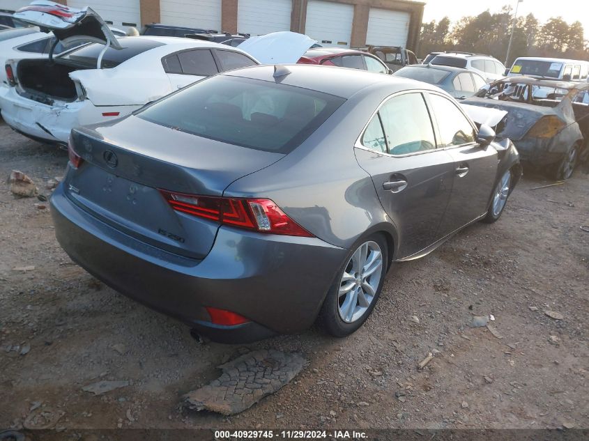 VIN JTHBF1D2XF5047961 2015 Lexus IS, 250 no.4