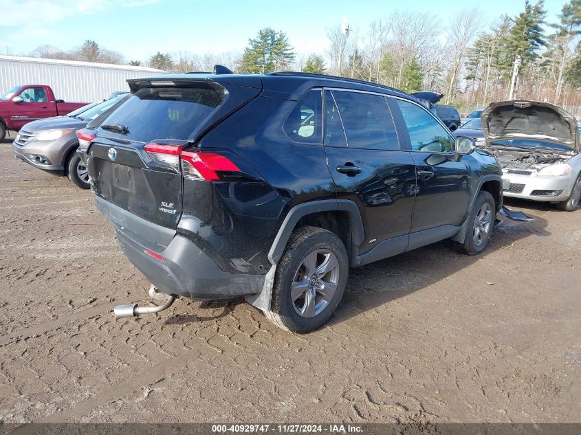 2022 TOYOTA RAV4 HYBRID XLE VIN: 4T3RWRFV5NU058332