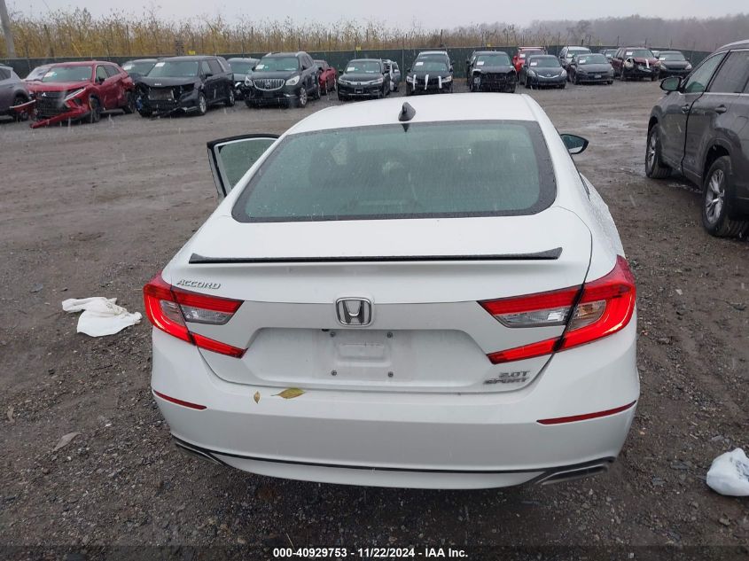 2022 Honda Accord Sport 2.0T VIN: 1HGCV2F30NA001096 Lot: 40929753