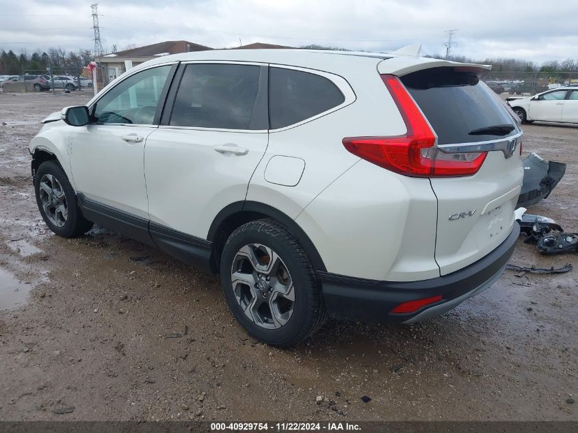 2018 Honda Cr-V Ex VIN: 2HKRW2H56JH619286 Lot: 40929754