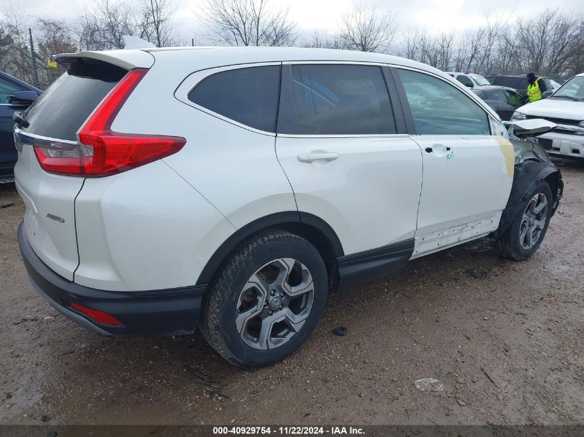 2018 Honda Cr-V Ex VIN: 2HKRW2H56JH619286 Lot: 40929754