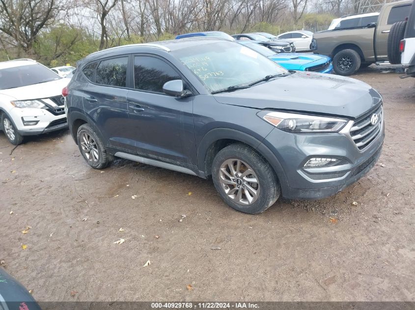 2017 Hyundai Tucson Se VIN: KM8J33A41HU507763 Lot: 40929768