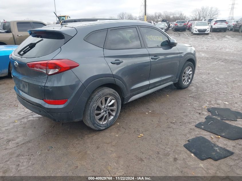 2017 Hyundai Tucson Se VIN: KM8J33A41HU507763 Lot: 40929768