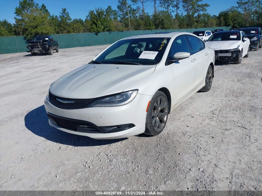 2015 Chrysler 200 S VIN: 1C3CCCBB8FN622107 Lot: 40929769